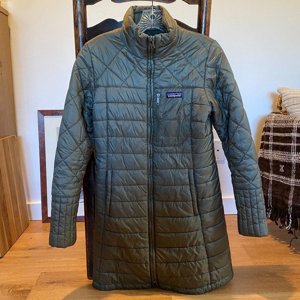 Patagonia Olive Green Puffer Jacket